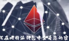 如何在比特派钱包中查看您的密钥？