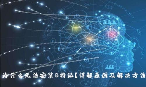 为什么无法安装B特派？详解原因及解决方法