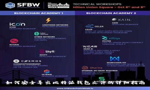 如何安全导出比特派钱包文件的详细指南