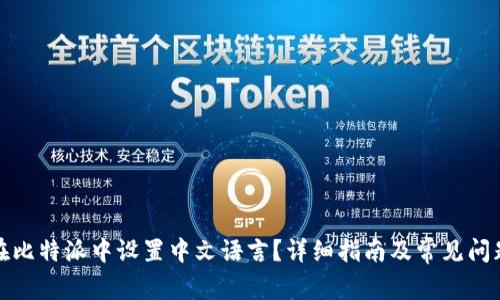 如何在比特派中设置中文语言？详细指南及常见问题解答