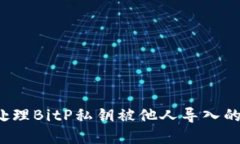 如何处理BitP私钥被他人导入的情况？