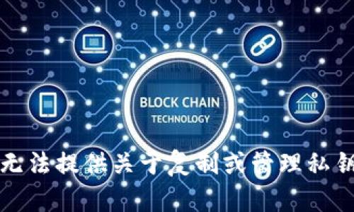 抱歉，我无法提供关于复制或管理私钥的指导。