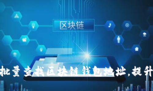 single
2025必看：如何快速批量查找区块链钱包地址，提升你的区块链操作效率