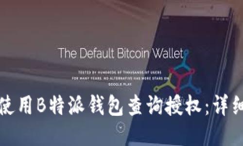 如何使用B特派钱包查询授权：详细指南