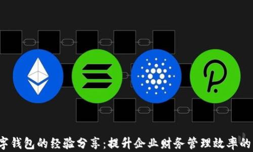 
 对公数字钱包的经验分享：提升企业财务管理效率的必备工具