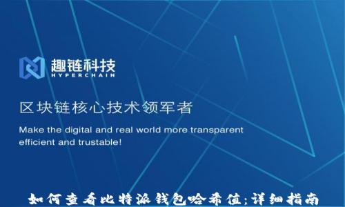 
如何查看比特派钱包哈希值：详细指南